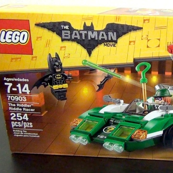 Lego Batman 70903 The Riddler Riddle Rac